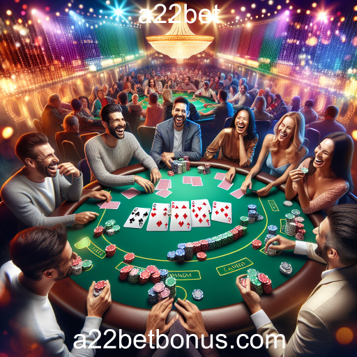 Descubra o Mundo do Poker na a22bet